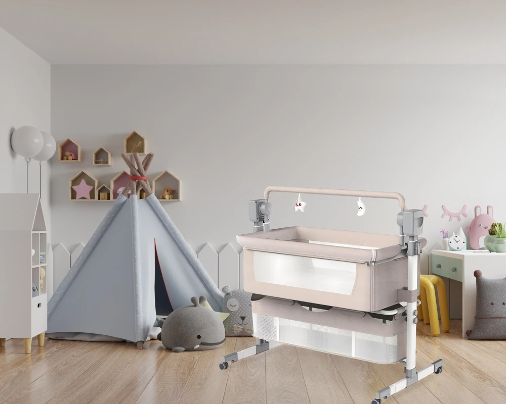 modern rocking bassinet
